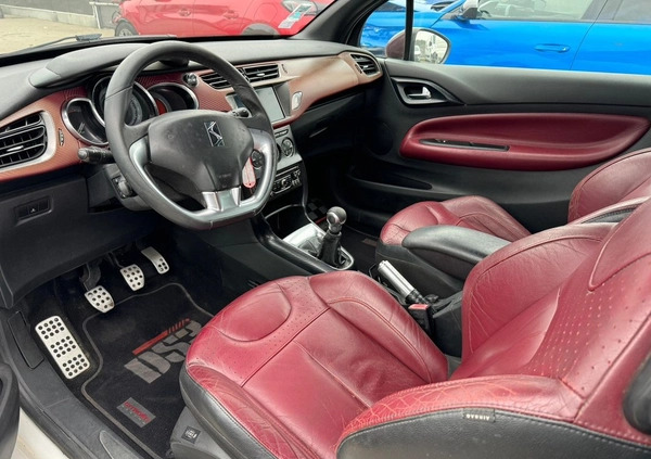 Citroen DS3 cena 14900 przebieg: 155000, rok produkcji 2011 z Ełk małe 67